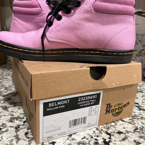 Dr. Martens Shoes - Belmont Mallow Pink Doc Martens